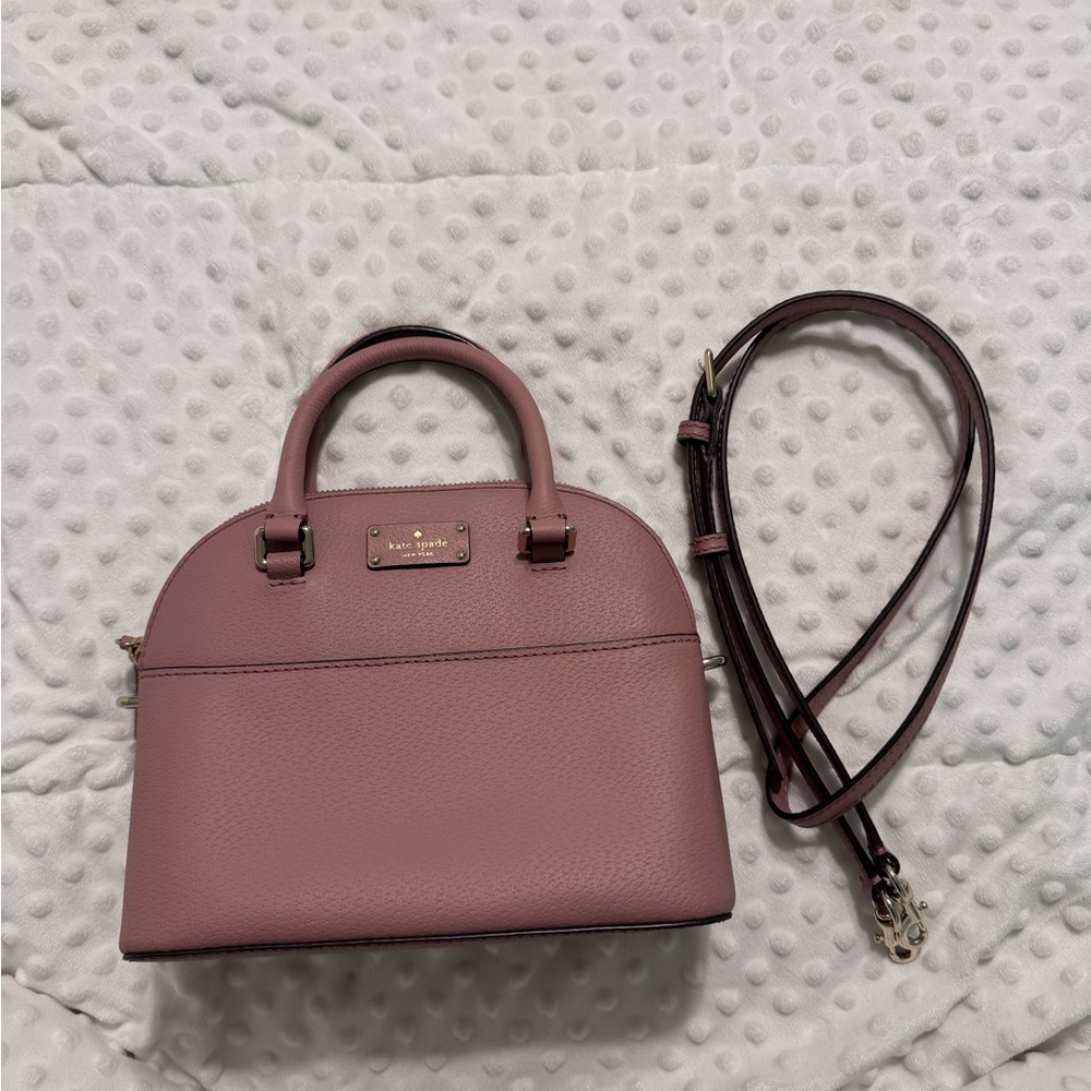 Kate Spade Pink Satchel with Structured Design